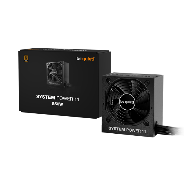 550W Be Quiet! System Power 11 80 Plus Bronze PSU